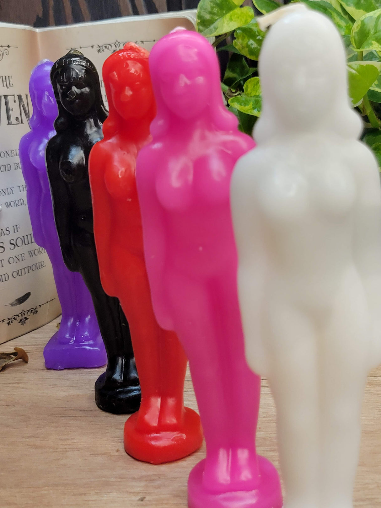 Female Form Spell Candle: Ritual Lady Figurine, Decorative Candle