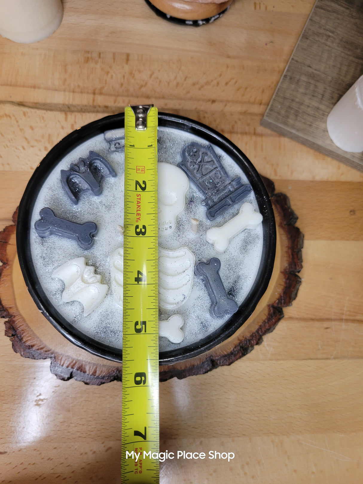 Spider Web Witchy Big Bowl Candle Soy Handmade Candle