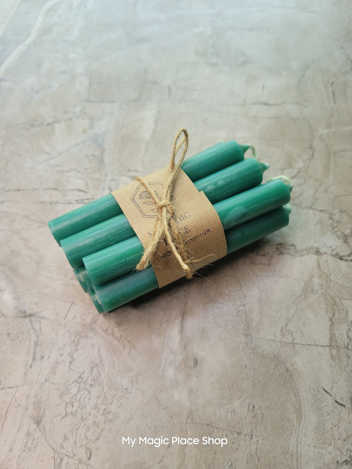 Mini Chime Spell Candles - Unscented Ritual Candles, Set of 10