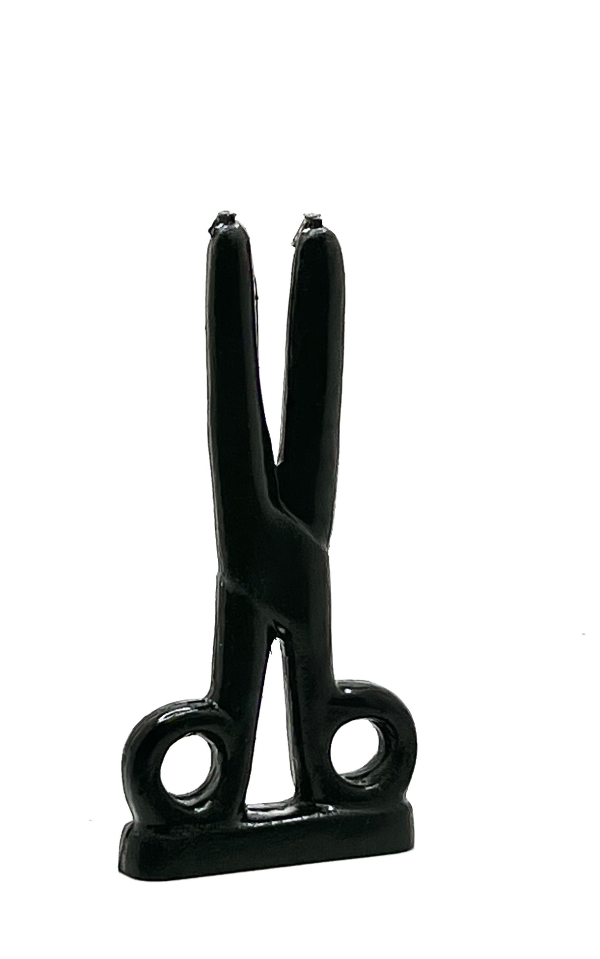 Black Scissors shape candle- Cord cutting Candle