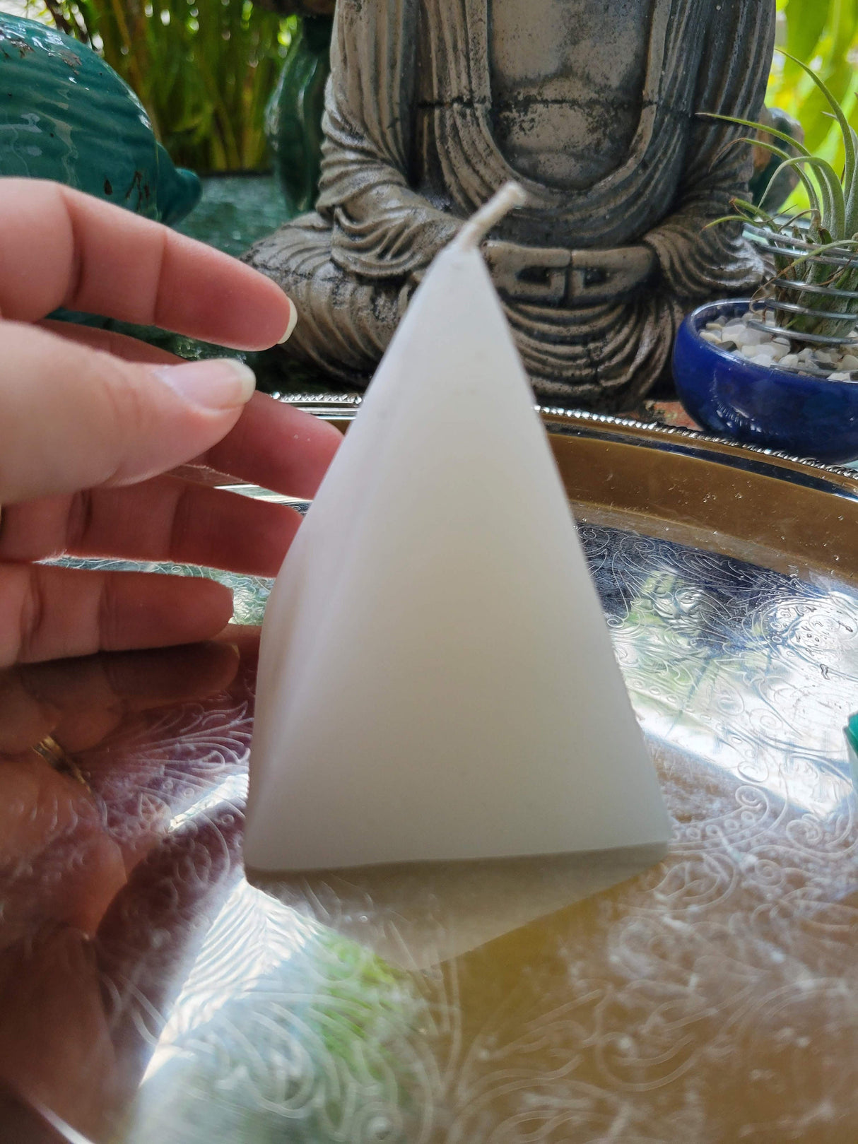 Handmade Pyramid Candles / Spell Candle
