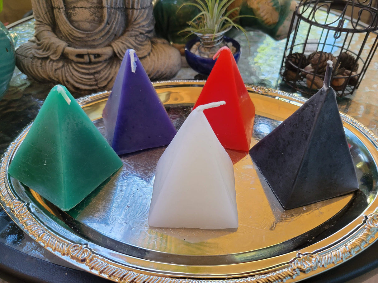 Handmade Pyramid Candles / Spell Candle