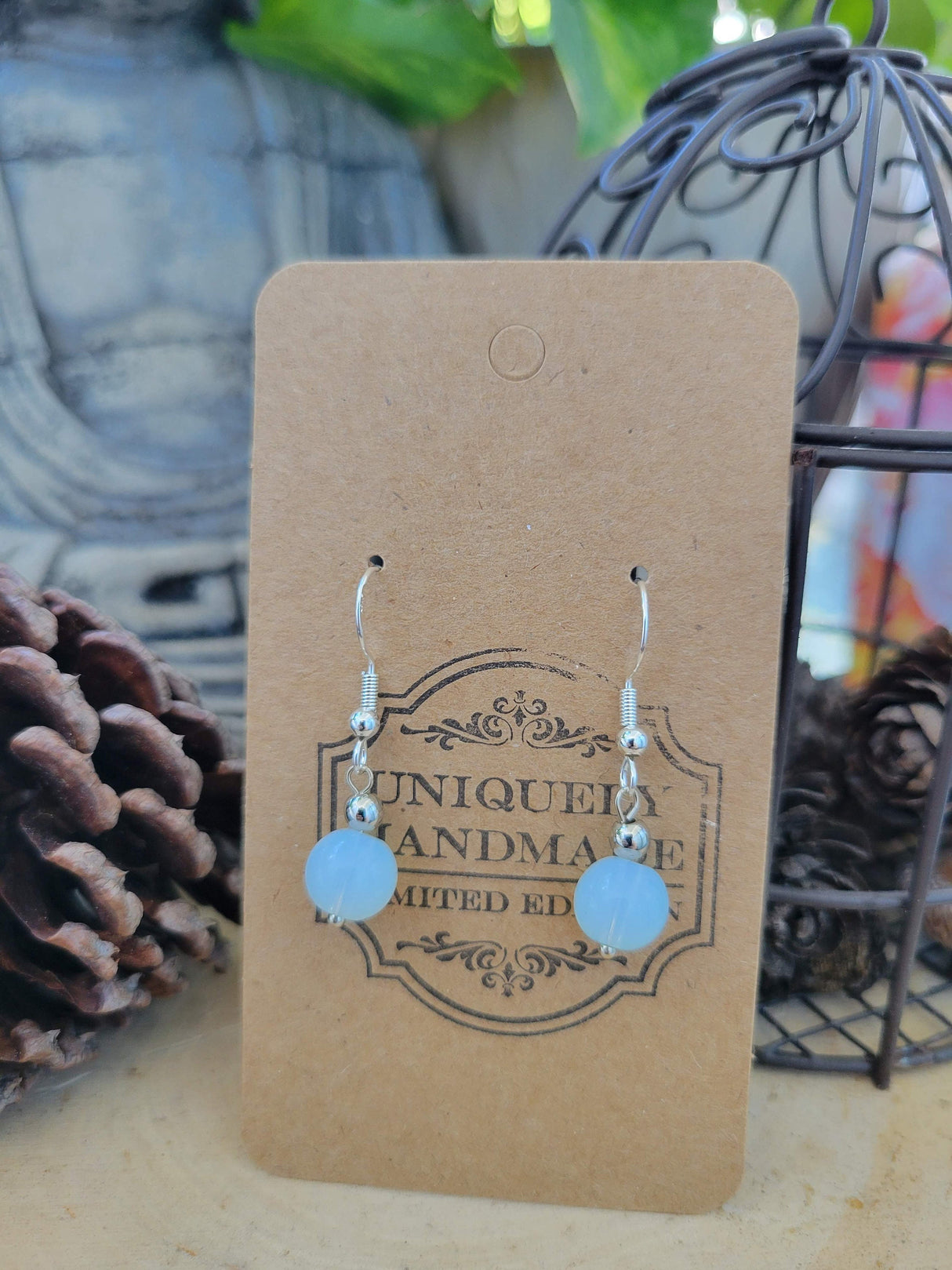 New Crystal Earrings ! Drop Earrings Beads, Gemstones Jewelry