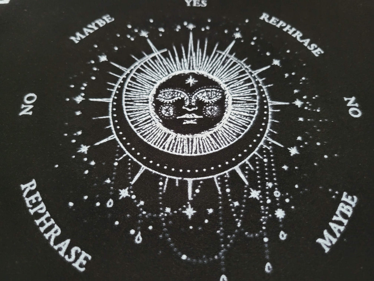 Handmade Celestial Pendulum Mat 8"x12"