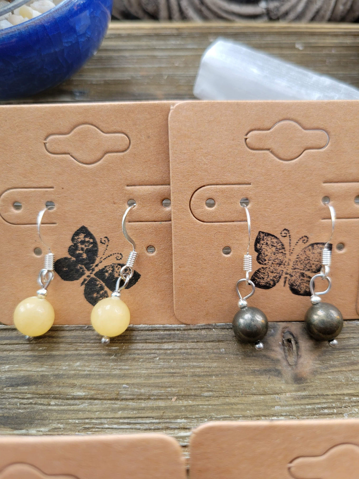 New Crystal Earrings ! Drop Earrings Beads, Gemstones Jewelry