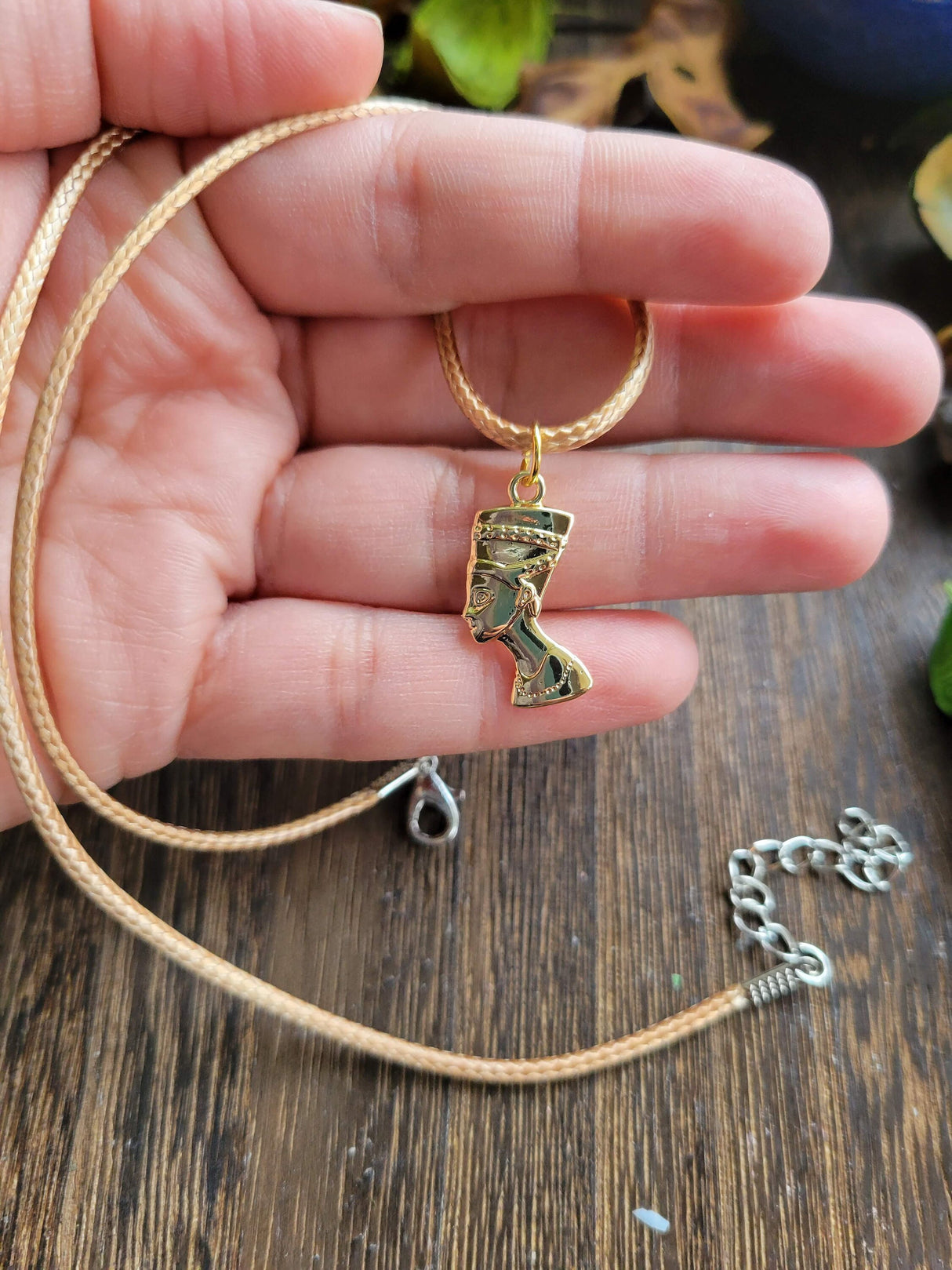 Protection Charm / Queen Nefertiti Talisman/ Protection Jewelry