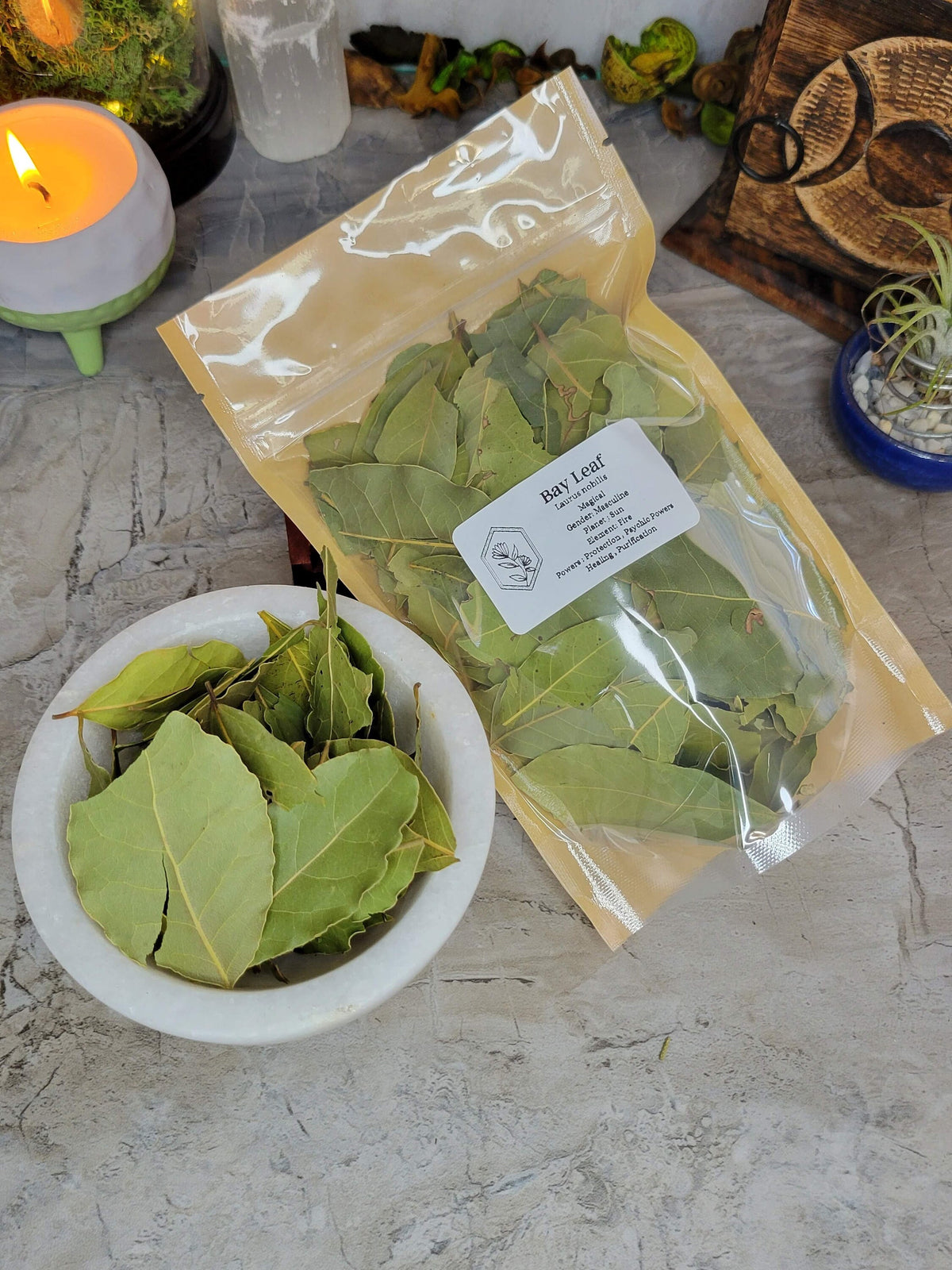 Bay Leaf, whole 1oz, magical herbs, decoration herbs