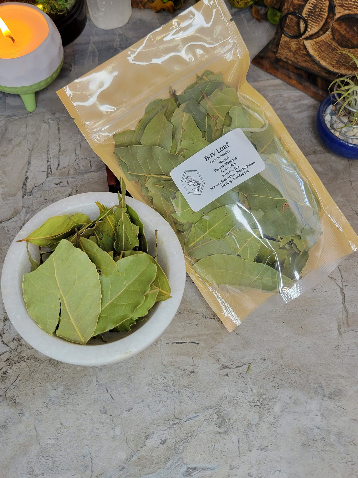 Bay Leaf, whole 1oz, magical herbs, decoration herbs