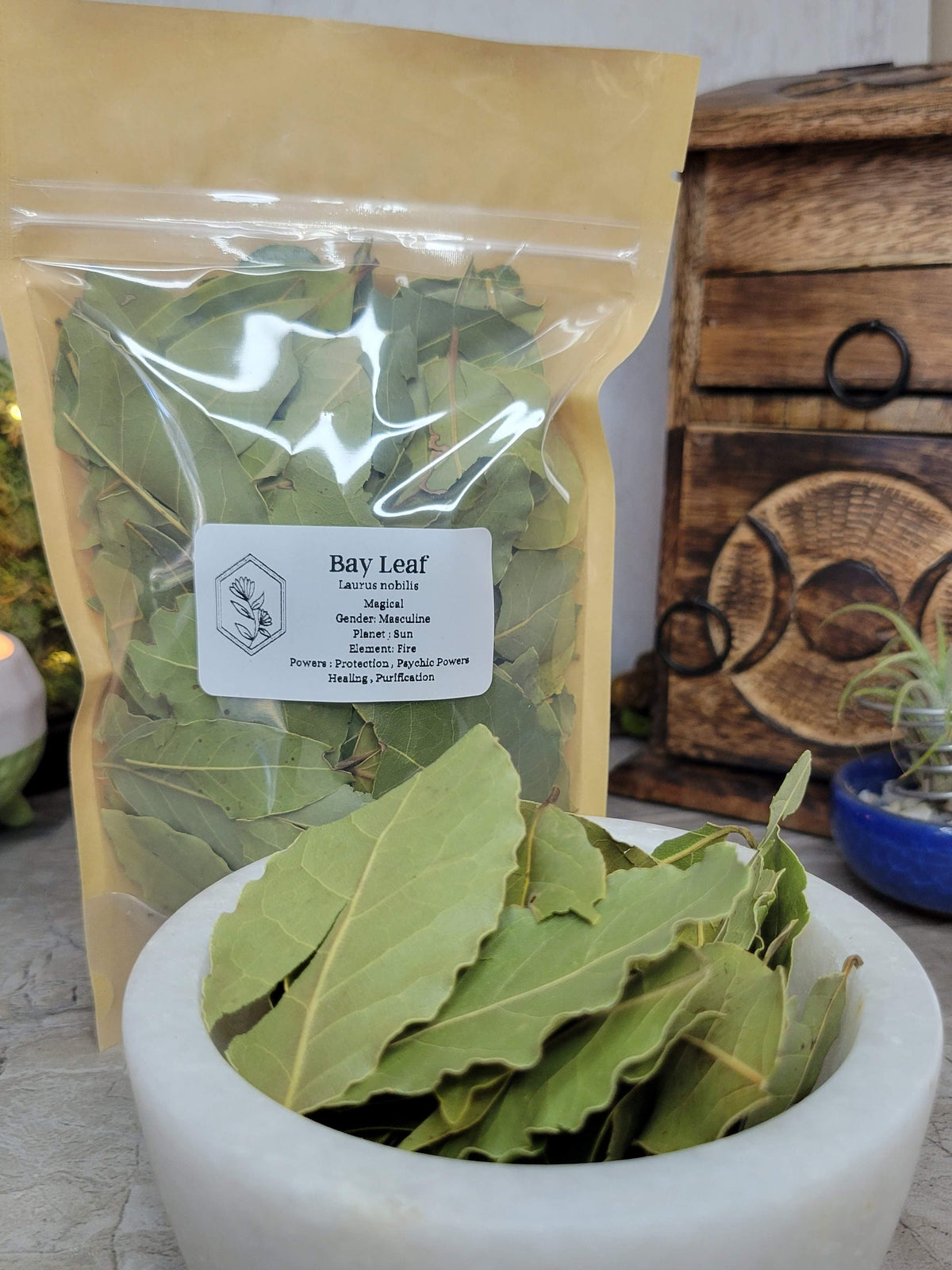 Bay Leaf, whole 1oz, magical herbs, decoration herbs