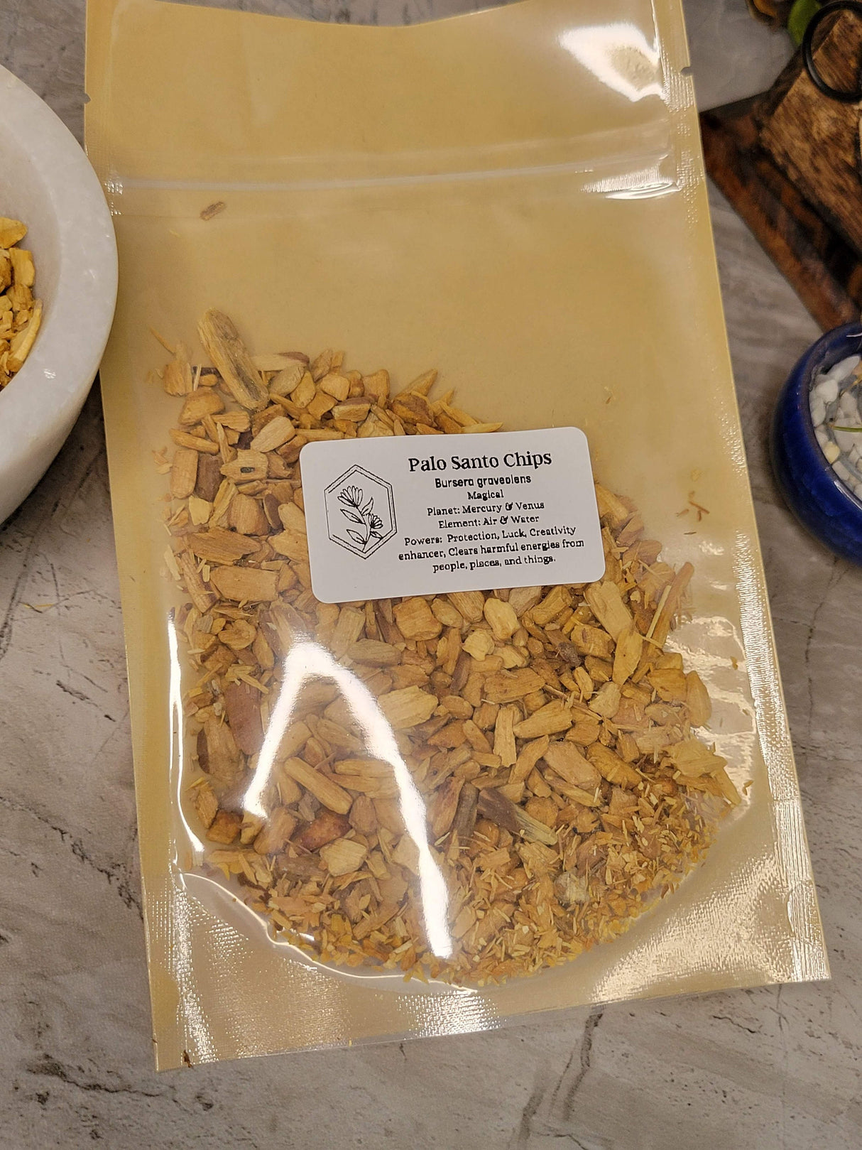 Palo santo chips 1oz