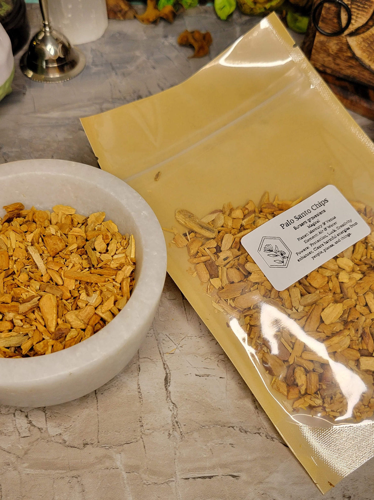 Palo santo chips 1oz