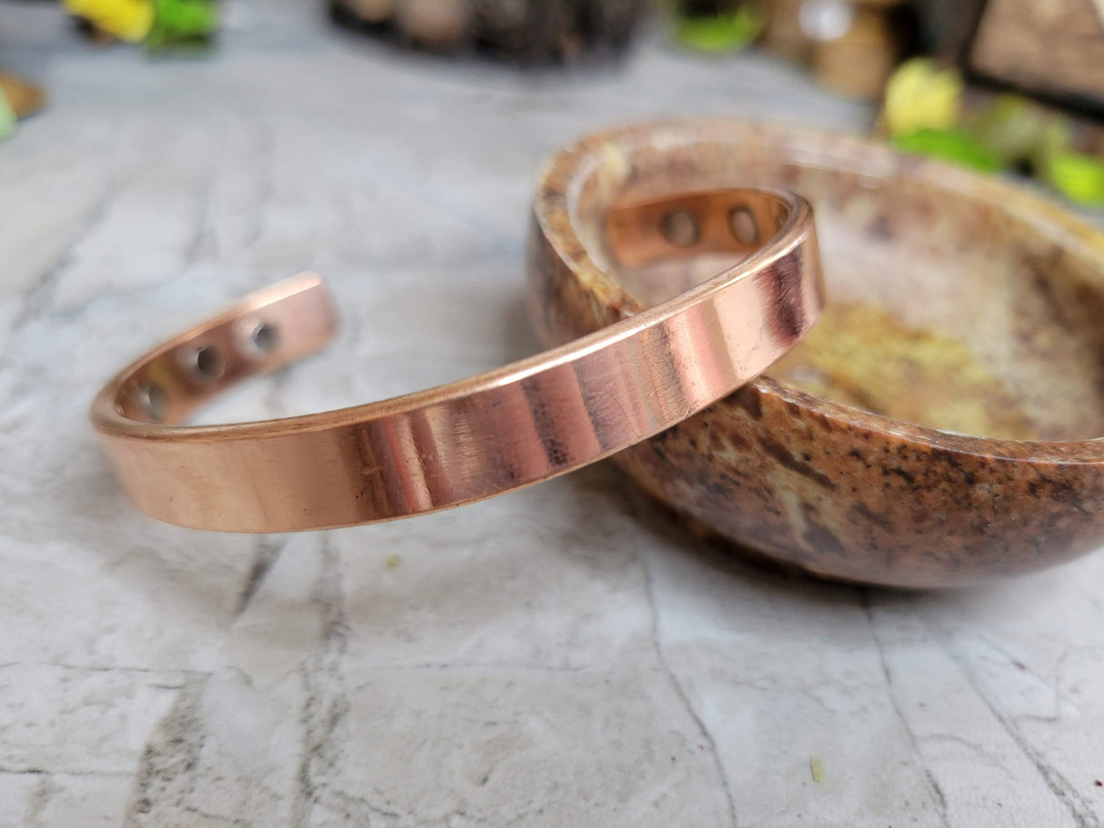 Magnetic Copper Bracelet Pentagram Bracelets Tree of Life Triple Moon Pentacle Elephant Bracelets