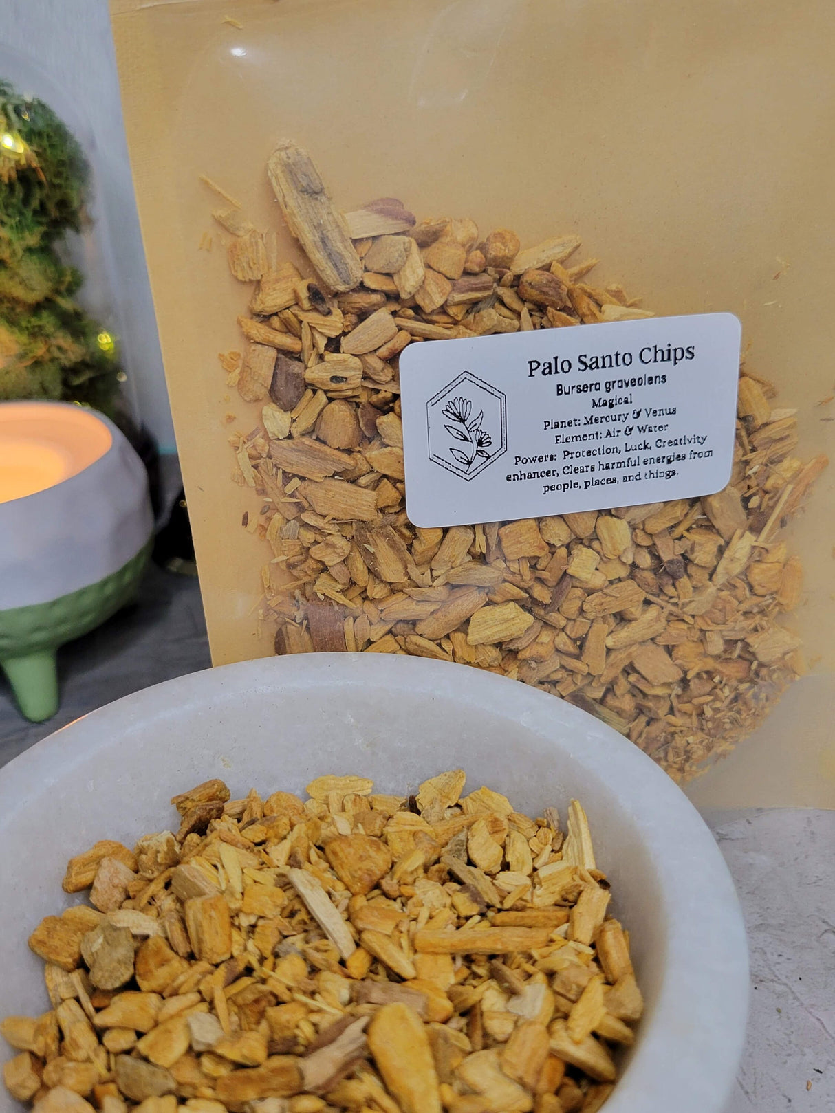 Palo santo chips 1oz