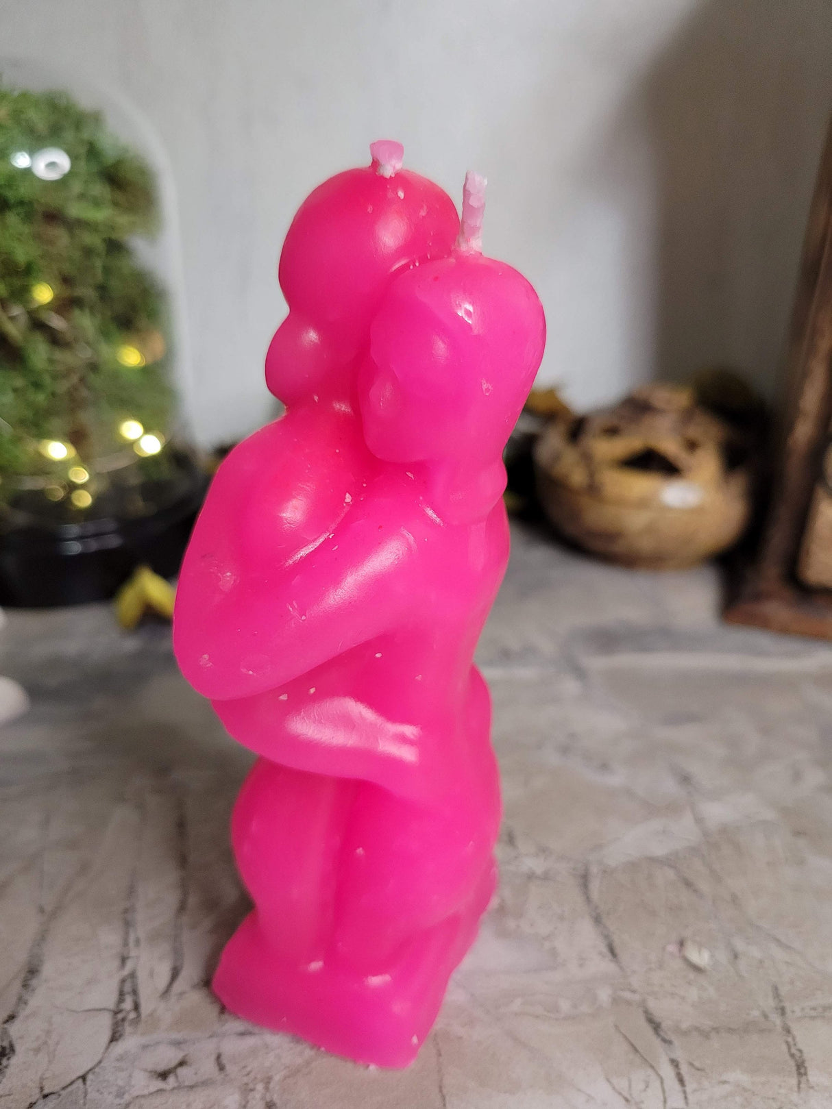 Erotic Couple Candles/ Ritual Candles / Love Candle Handmade