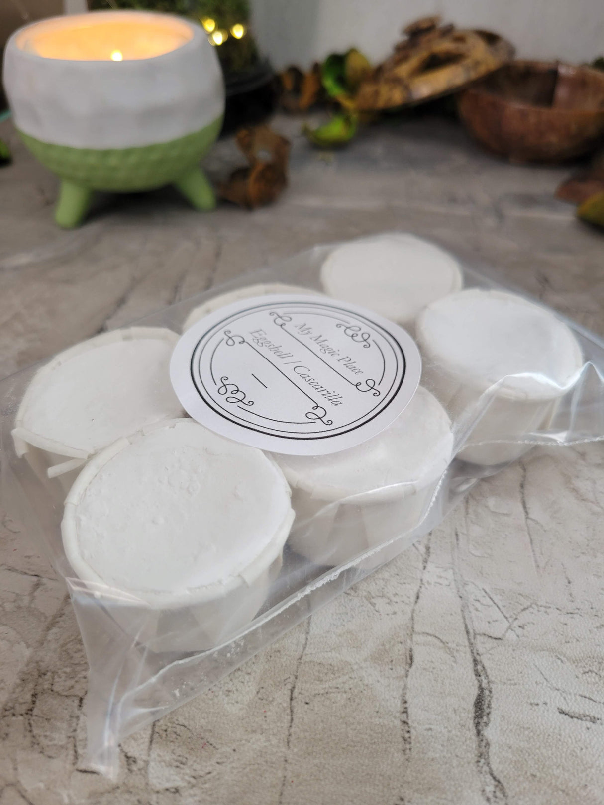 Cascarilla Eggshell Powder for protection and cleansing