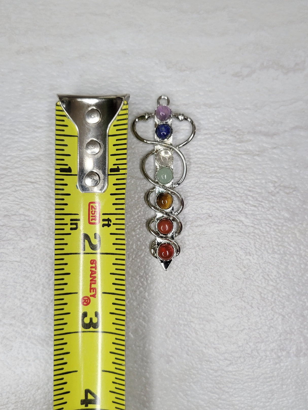 Snake chakra pendant , Reiki , Snake pendant