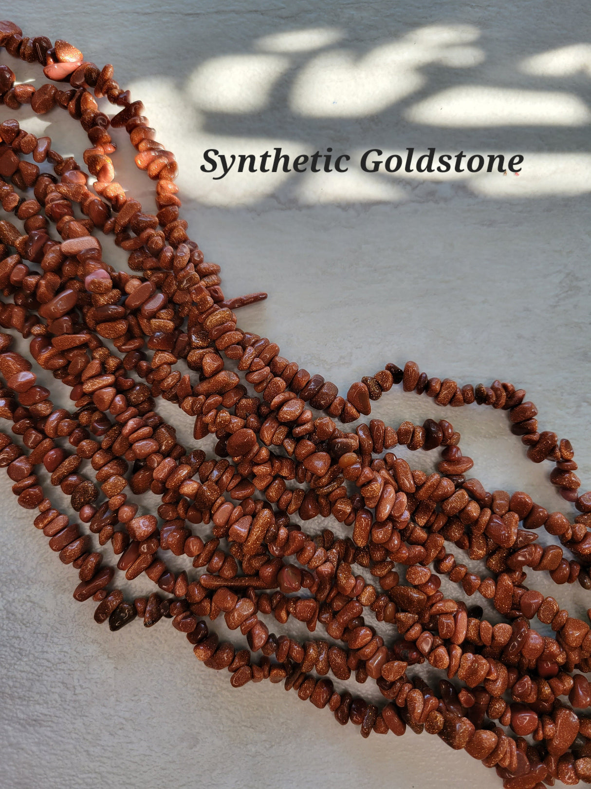 Gemstone Chip Bead Strand: Natural Crystal Necklace Jewelry Making