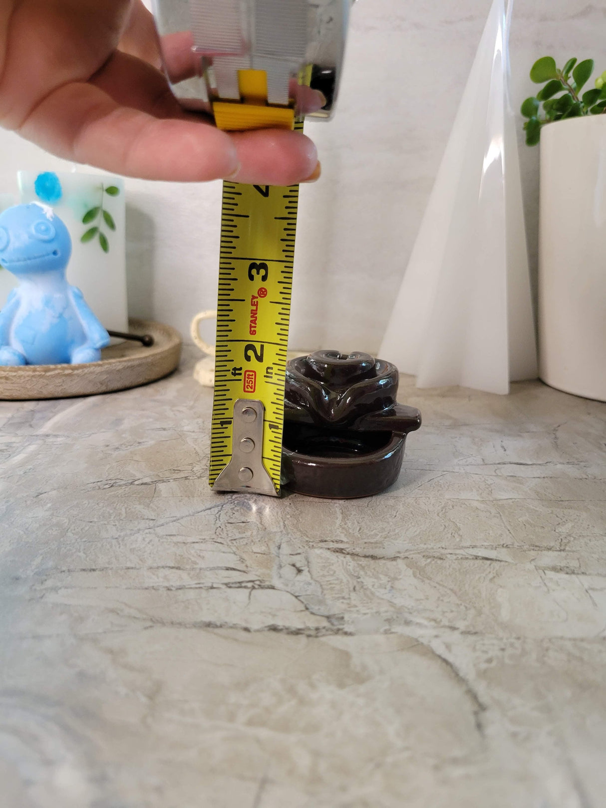 Small Handmade backflow cone burner waterfall design
