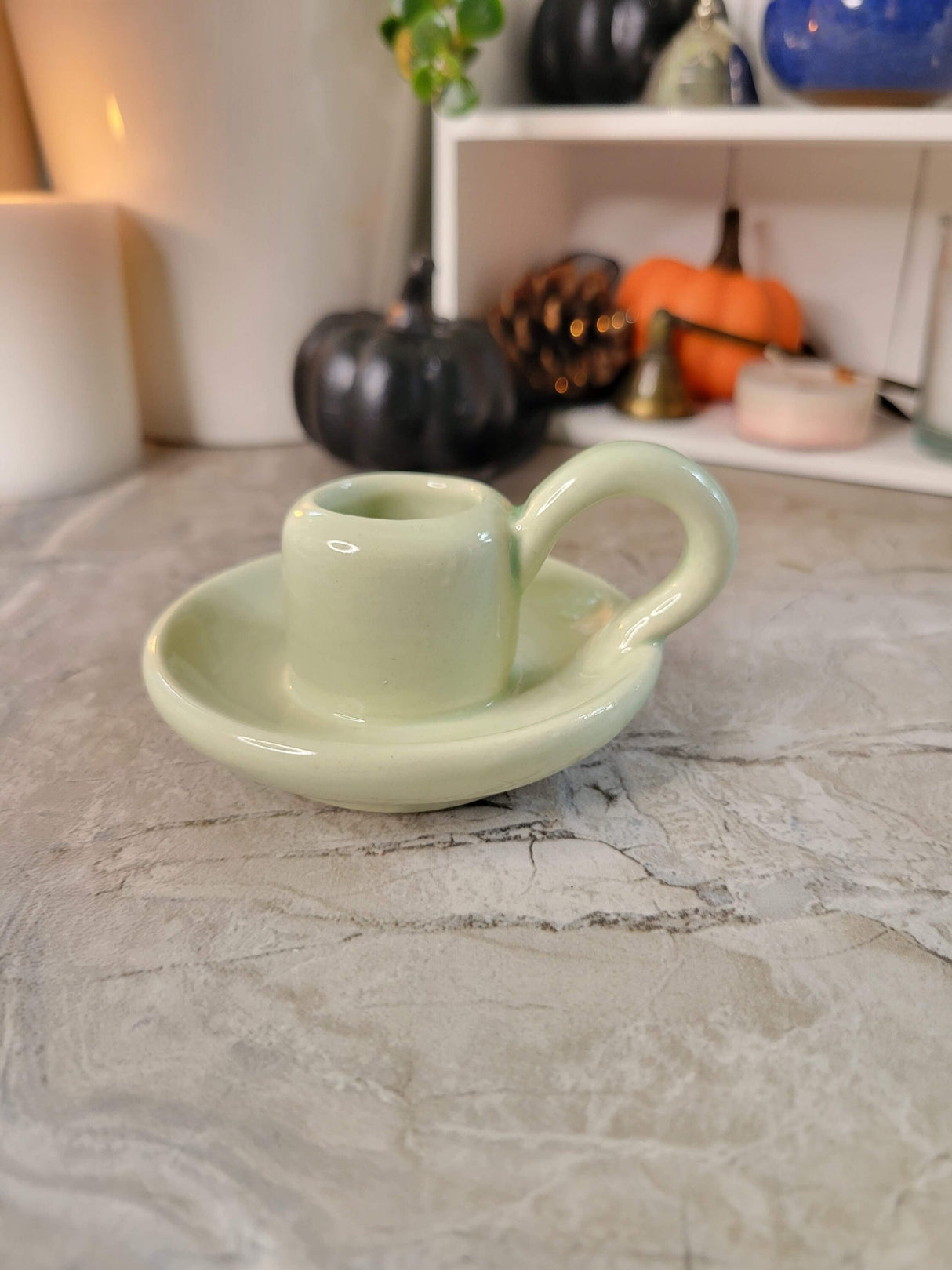 Handmade Ceramic candle holder, taper candle holder, for wedding party home decoration