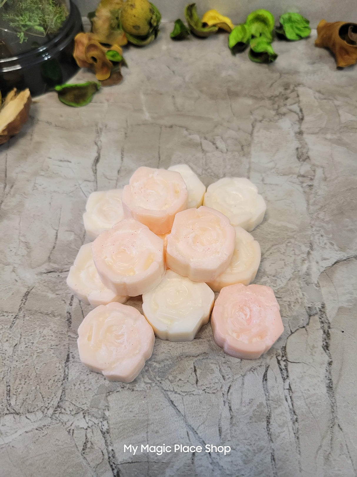 Fresh Cut Roses Wax Melts: Home Fragrance, Cozy Scent (12 Count)