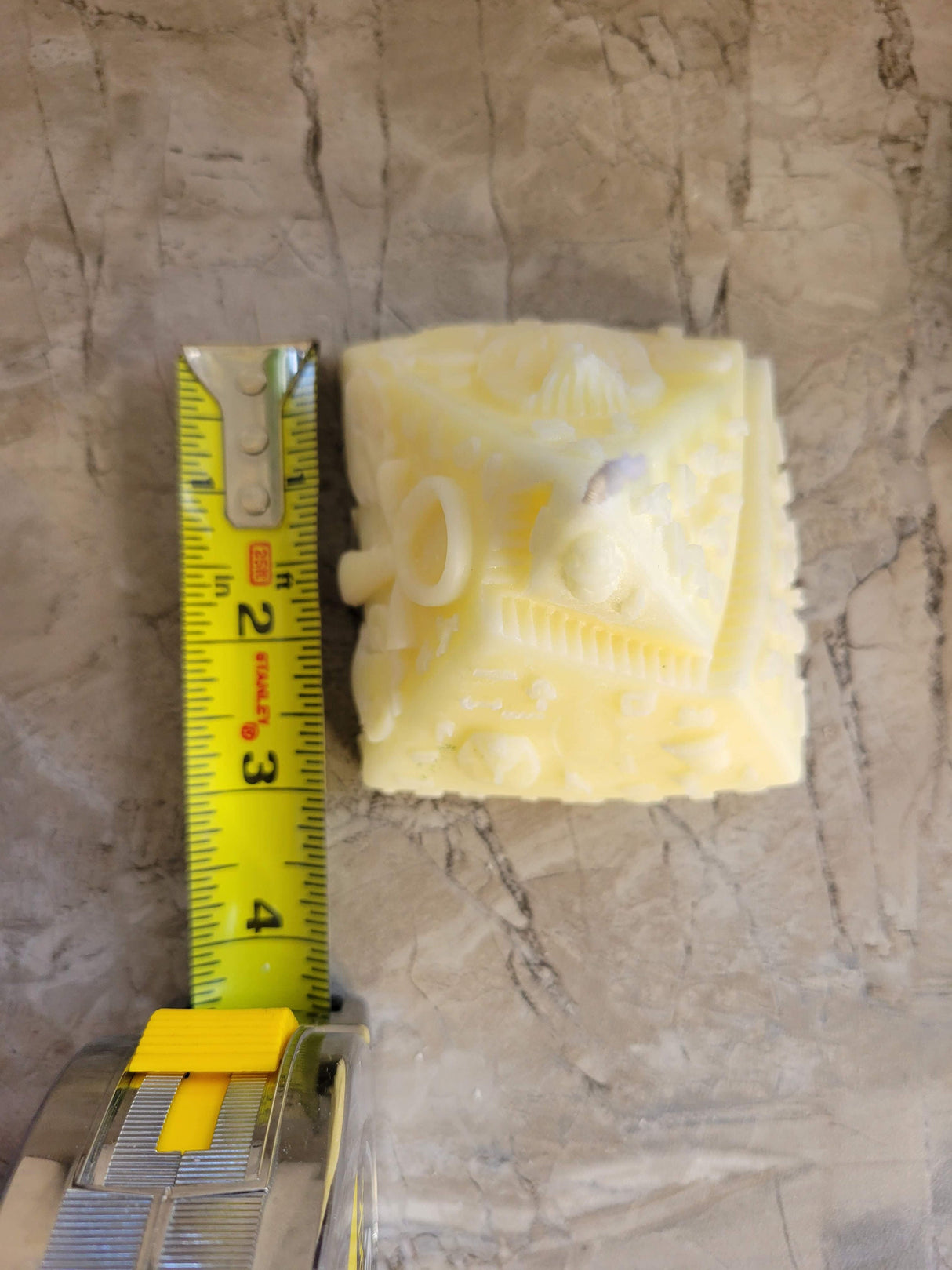 Palm Wax Pyramid Candle: Egyptian Symbols, Prosperity & Protection