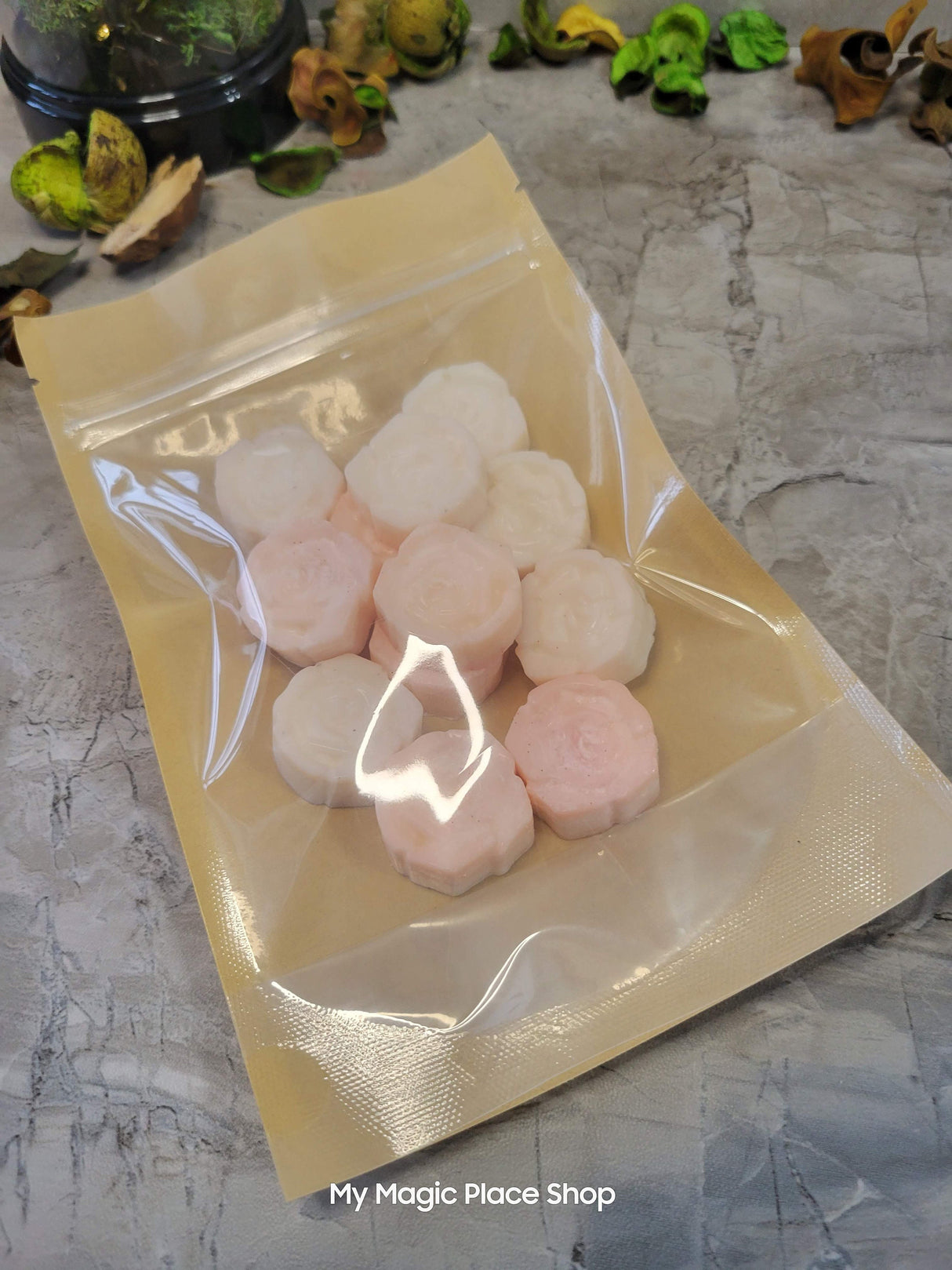 Fresh Cut Roses Wax Melts: Home Fragrance, Cozy Scent (12 Count)