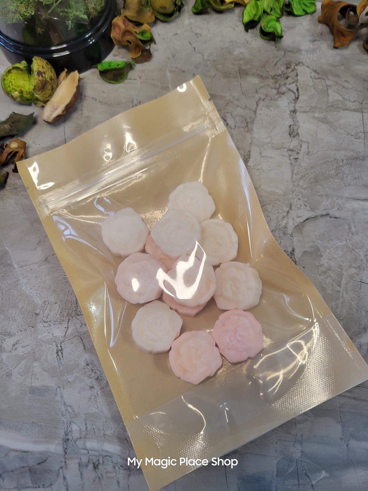 Fresh Cut Roses Wax Melts: Home Fragrance, Cozy Scent (12 Count)