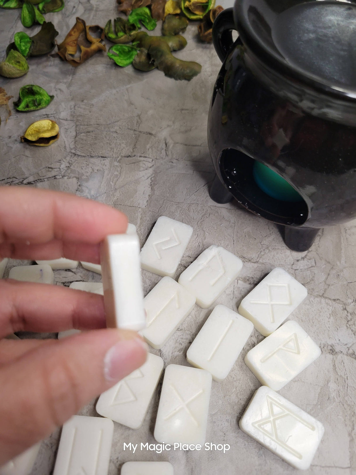 Rune Set Soy Wax Melts: Scented, Handmade Divination Melts