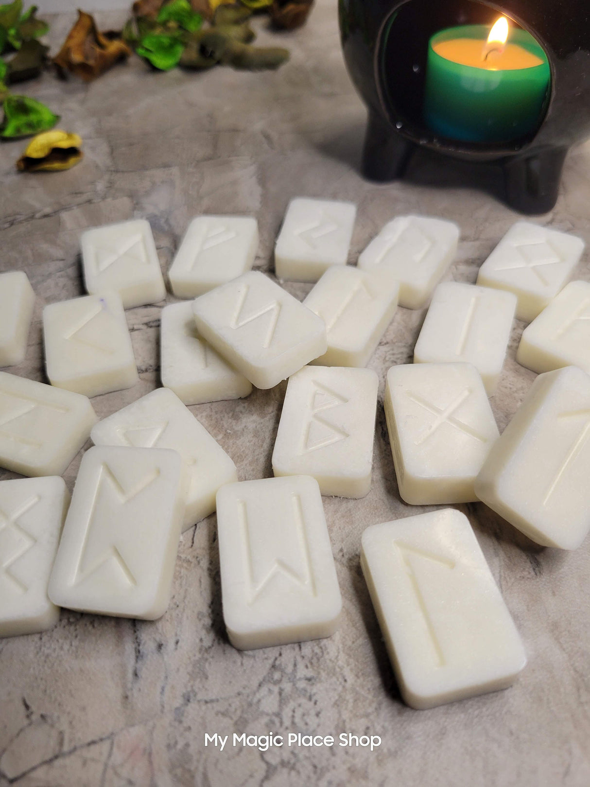 Rune Set Soy Wax Melts: Scented, Handmade Divination Melts