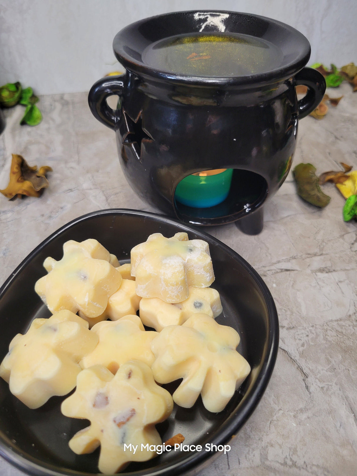 Apple Cinnamon Scented Soy Wax Melts, Spell Fragrance, 9ct