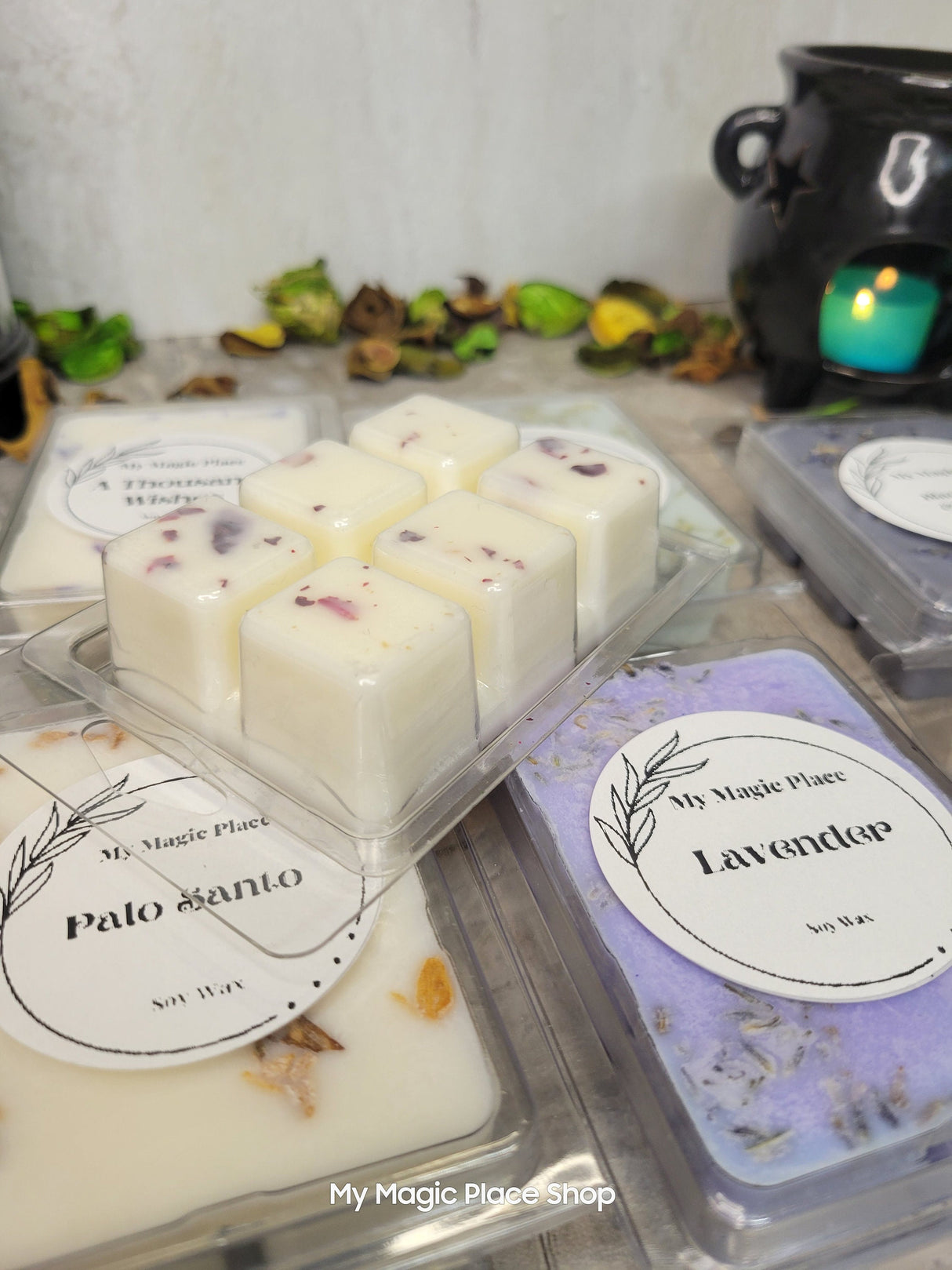 Floral Soy Wax Melts: Handmade Spring Scents
