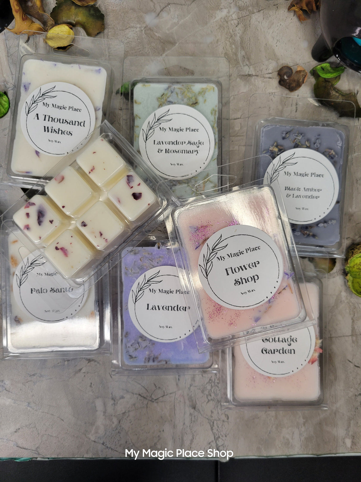 Floral Soy Wax Melts: Handmade Spring Scents