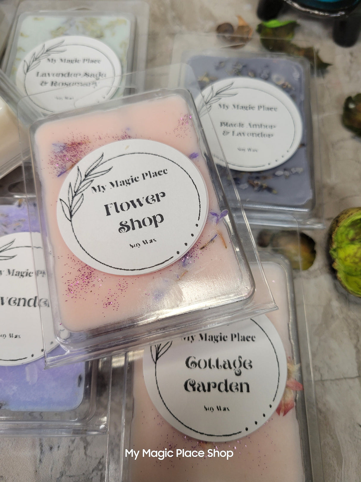 Floral Soy Wax Melts: Handmade Spring Scents