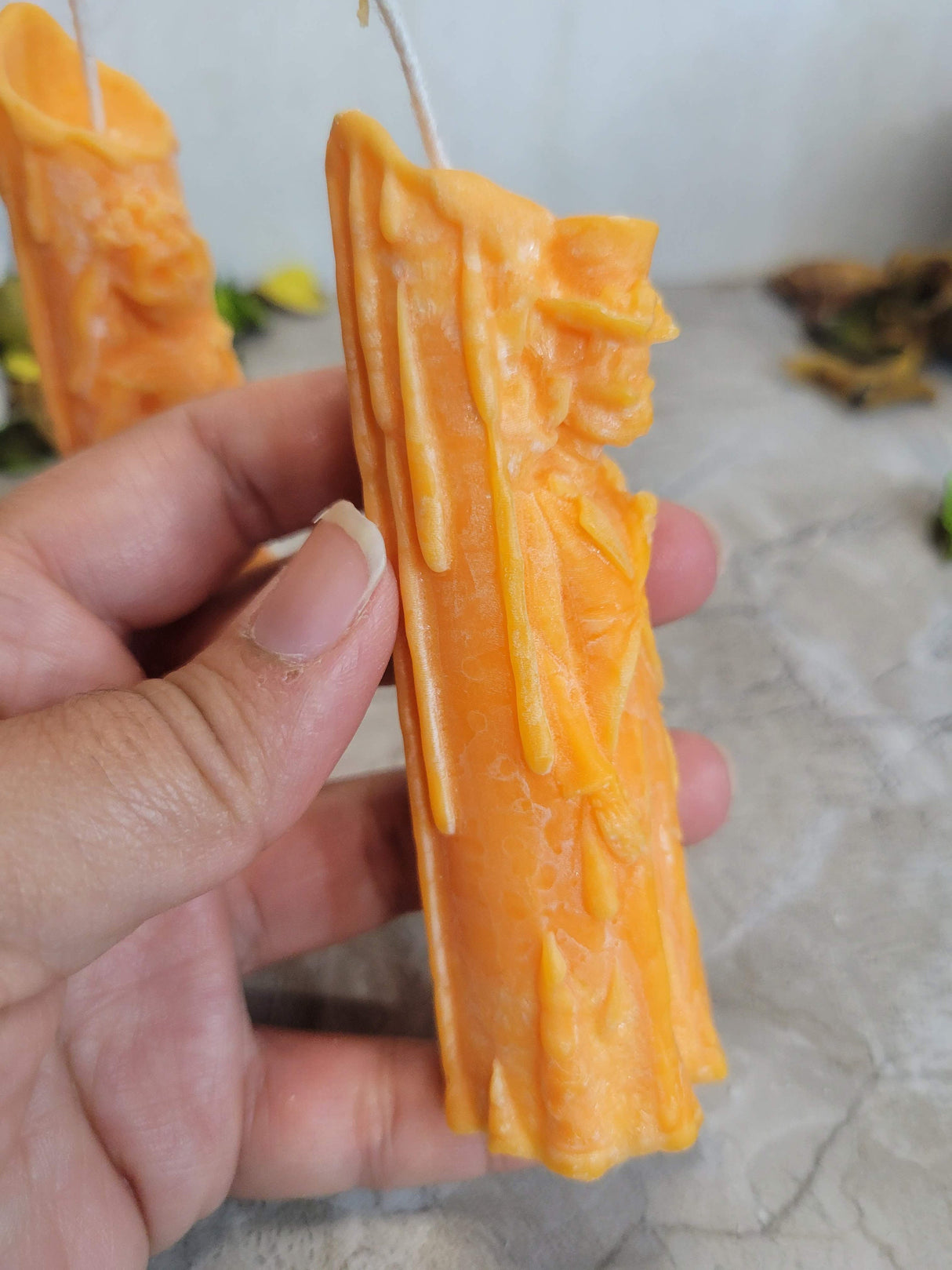 Bride and Groom Skeleton Candle Set