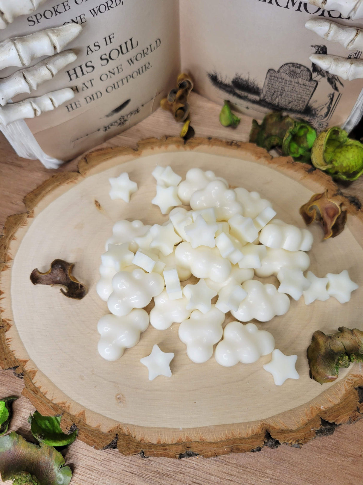 Celestial Soy Wax Melts: Stars & Clouds, Hand Poured