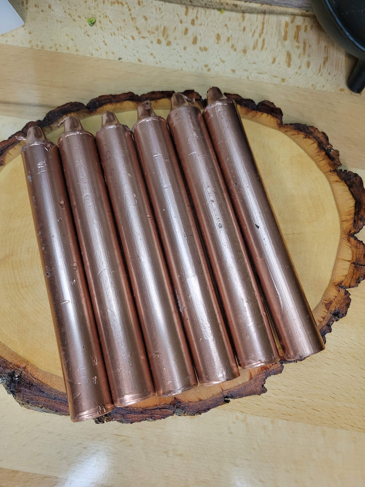 Copper Spell Candles - 6 inch - Pack of 6 Handmade