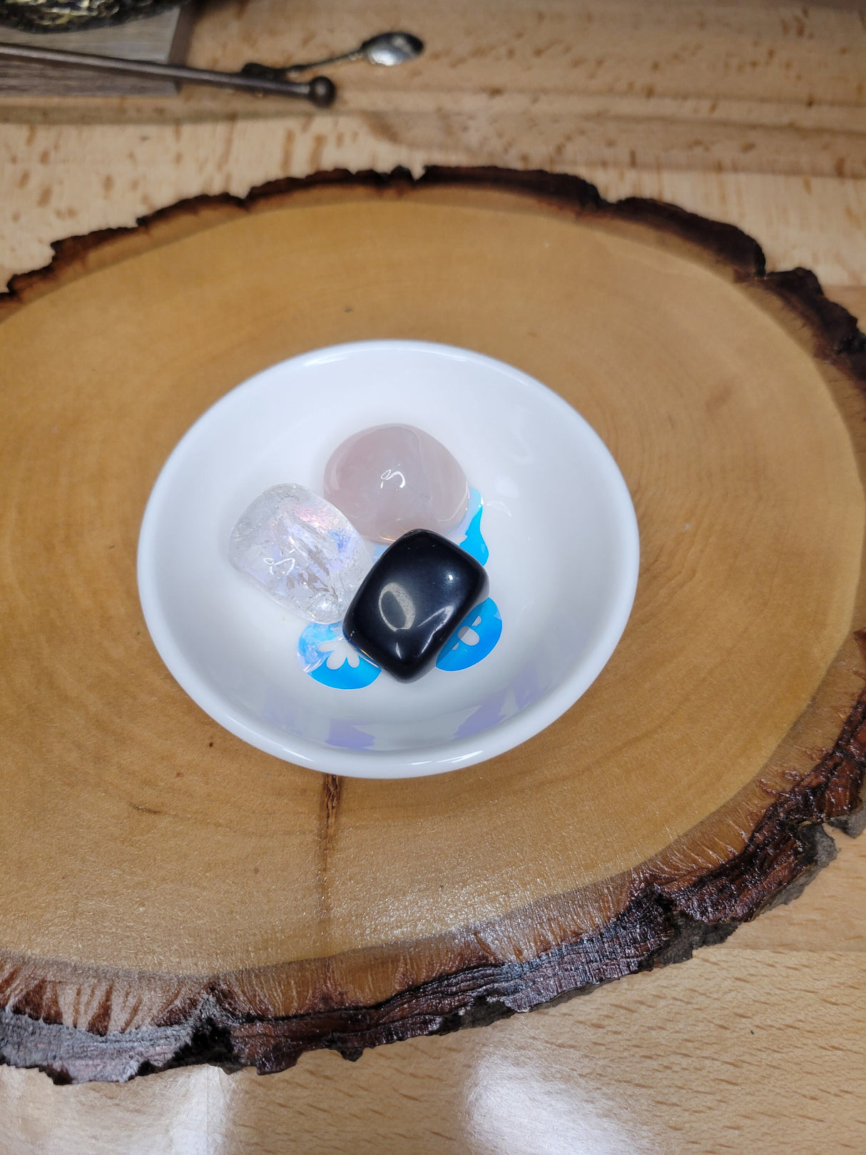 Handmade Butterfly Trinket Dish: Small Ceramic Jewelry Holder