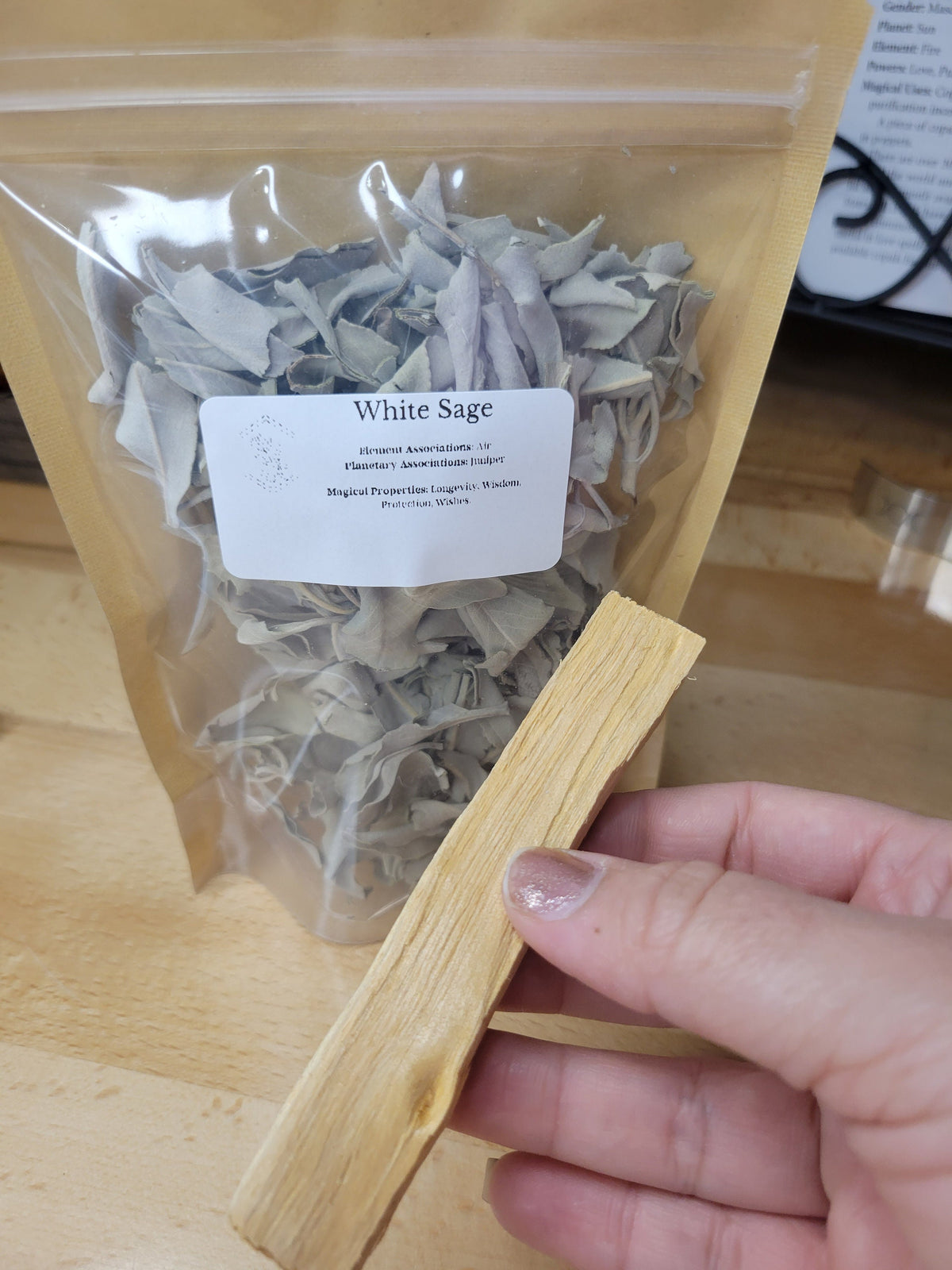 Resin Incense Burner Starter Kit: Soapstone Burner, Resins, Palo Santo