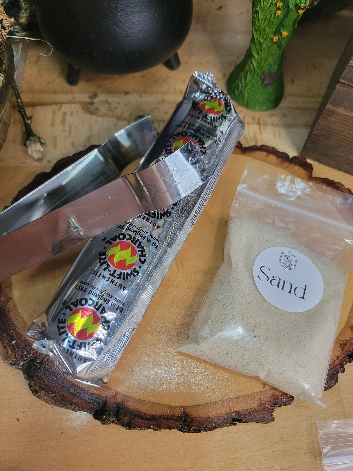 Cauldron Resin Incense Burner Starter Kit: Altar Tool