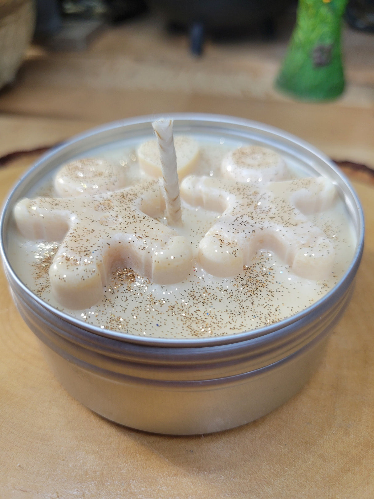 Gingerbread Candle -Gingerbread Man- Autumn Candles - Gift Candles - Scented Soy Candle -