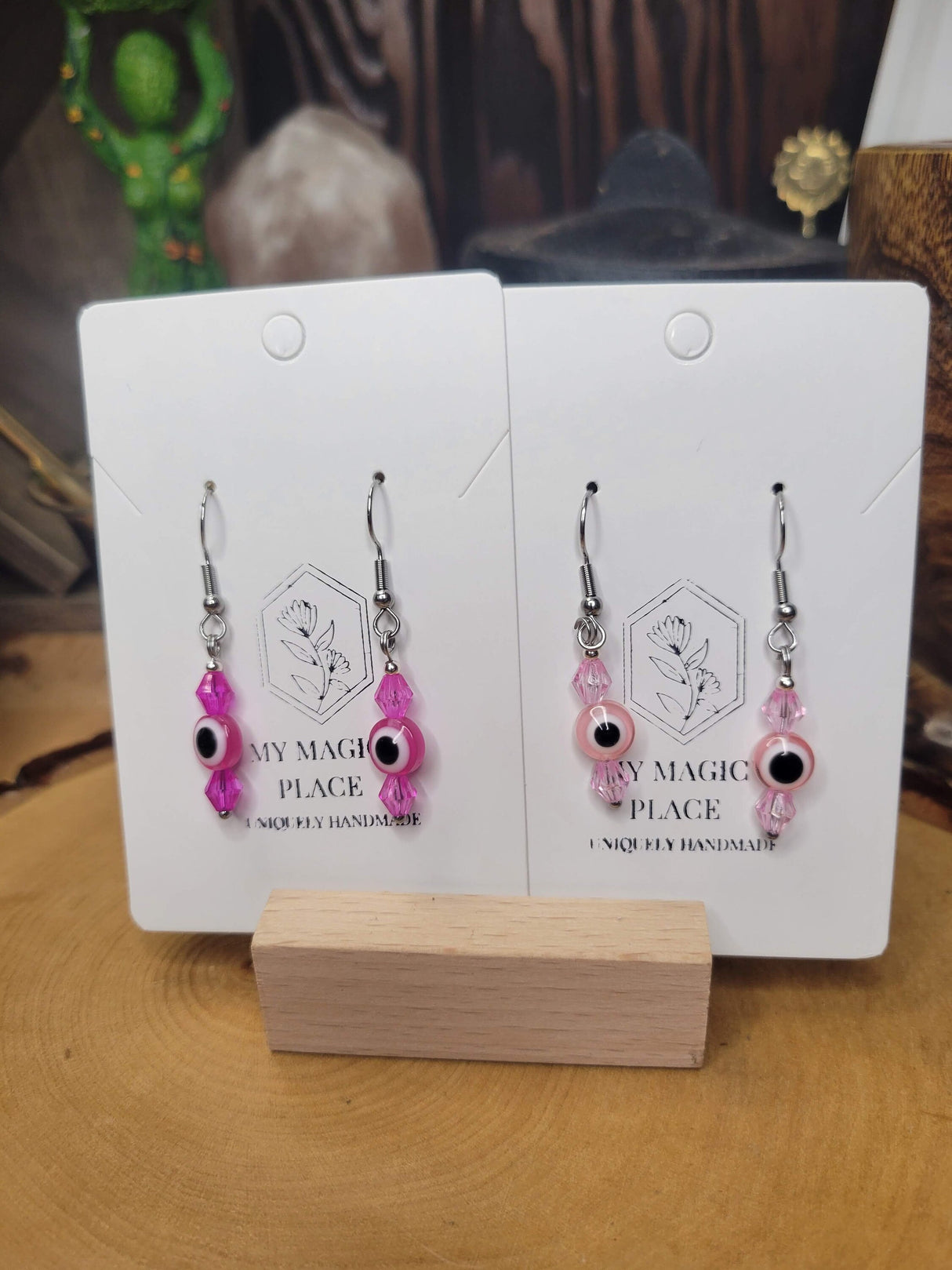 Colored Evil Eye Earrings: Protection Jewelry