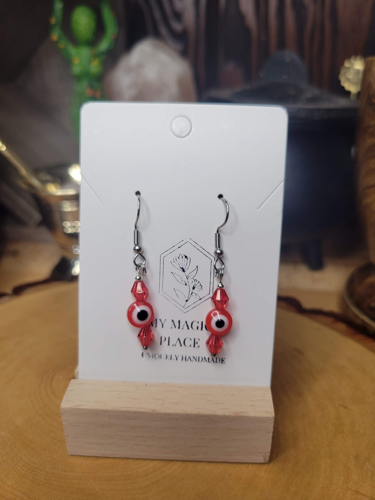 Evil Eye Earrings, Colored Evil Eye Earrings, Protection Jewelry, Evil Eye Jewelry