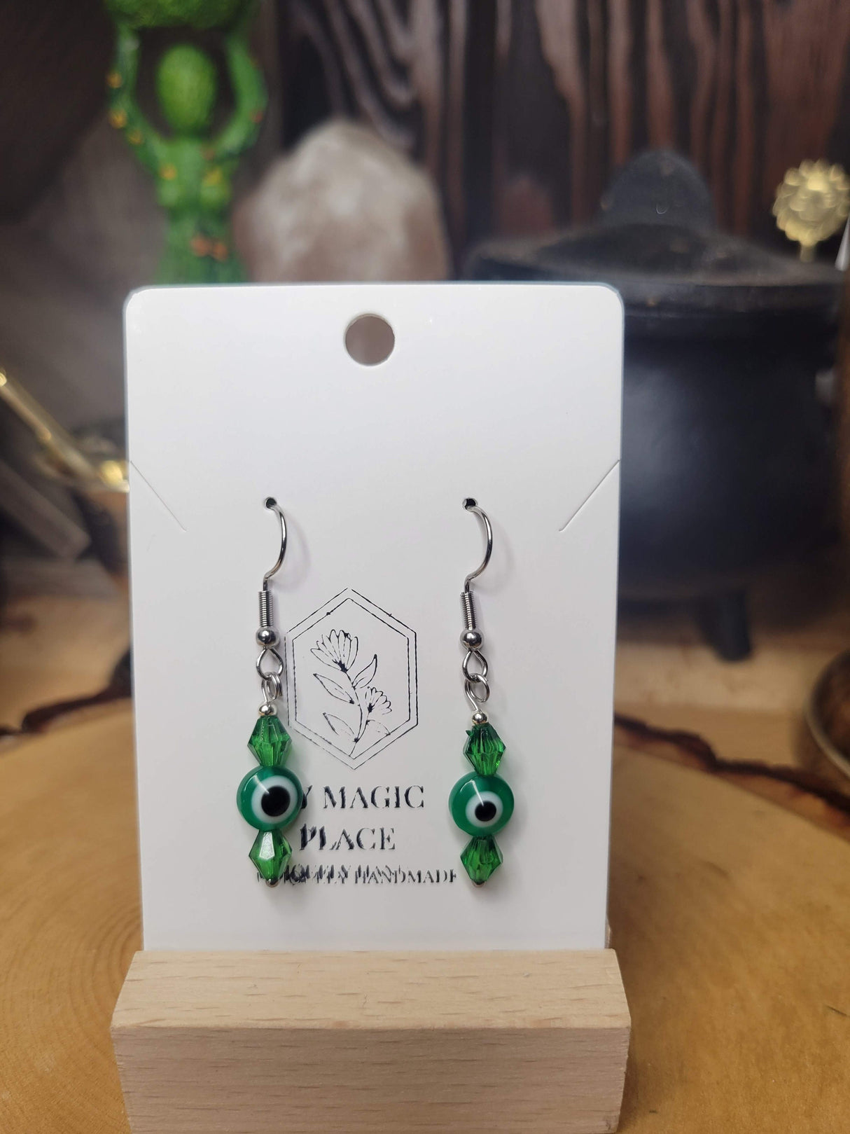 Colored Evil Eye Earrings: Protection Jewelry