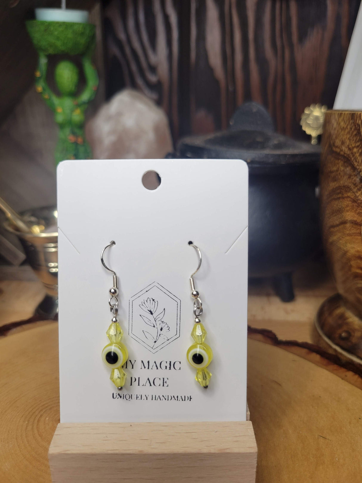 Colored Evil Eye Earrings: Protection Jewelry