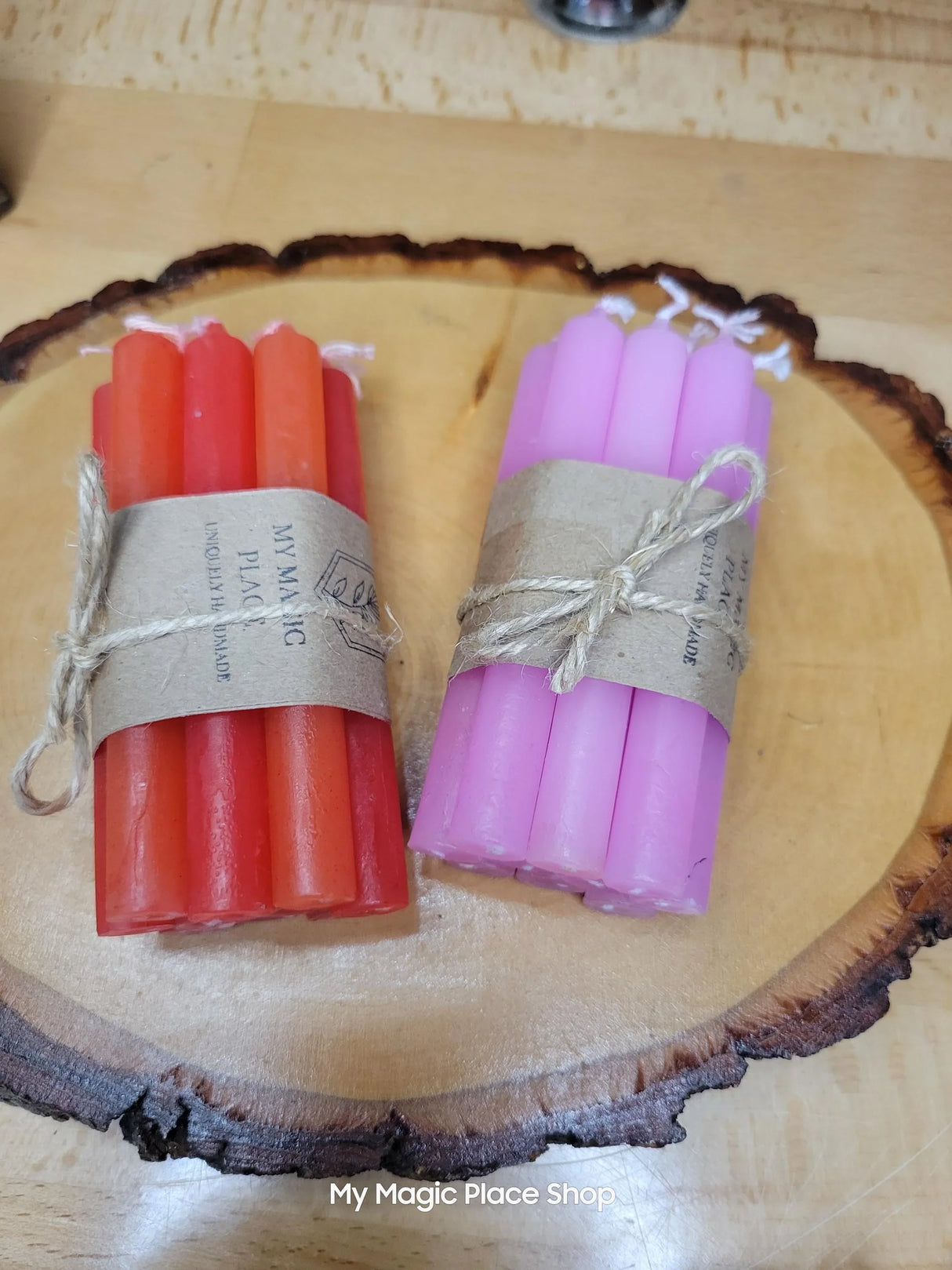 Mini Color Chime Candles - Set of 10 Spell Candles