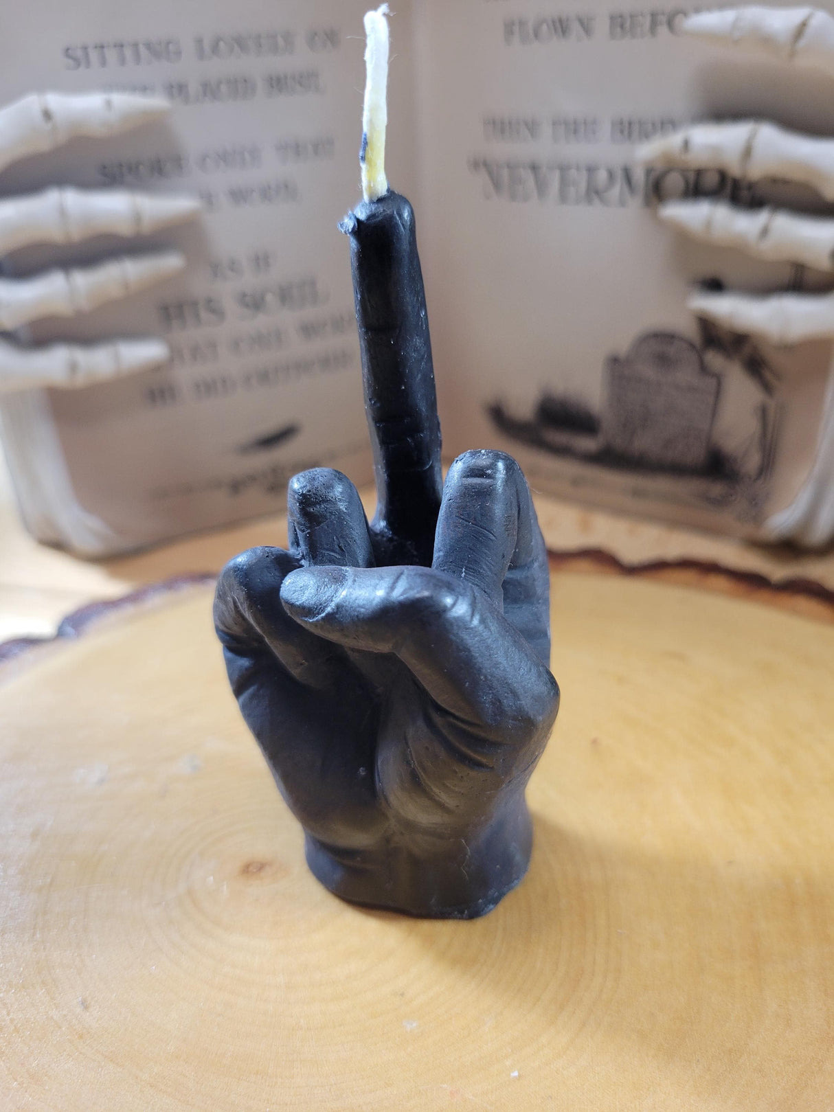 Middle Finger Candle: Funny Gag Gift, Novelty Home Decor