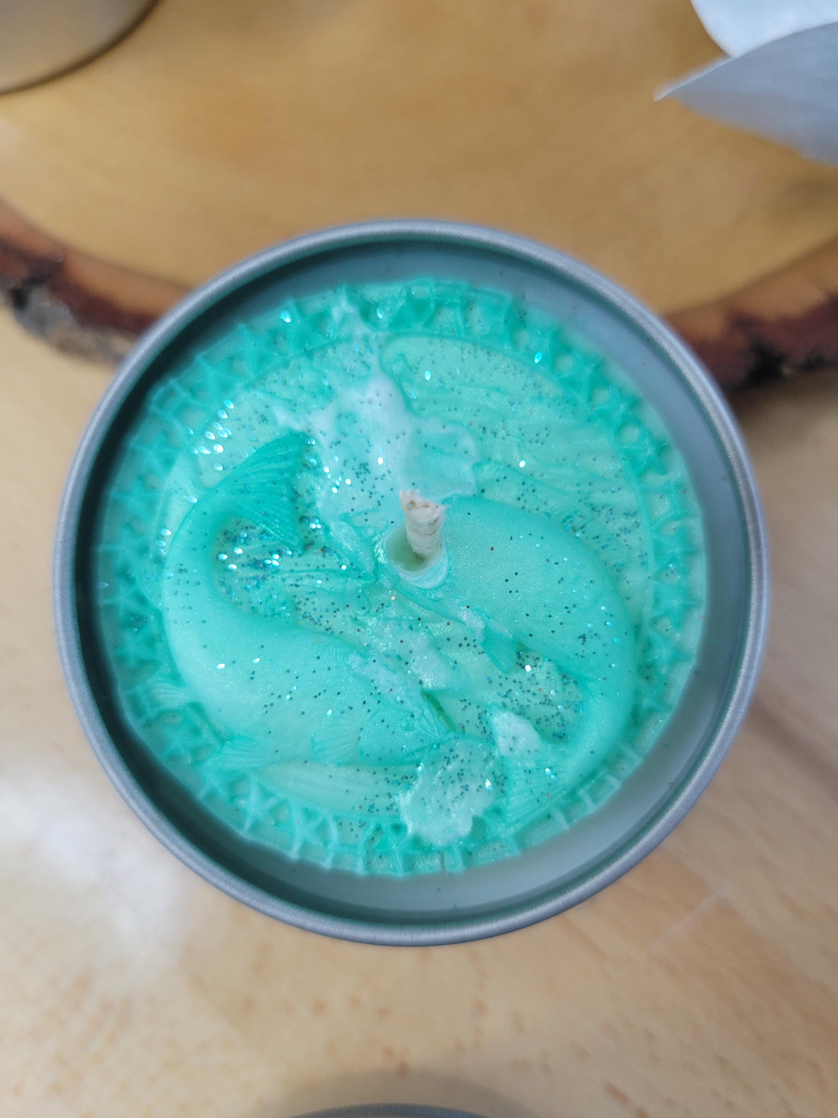 Small Zodiac Candles in Tin Jars, Handmade Scented Palm & Soy Wax, Ideal for Astrology
