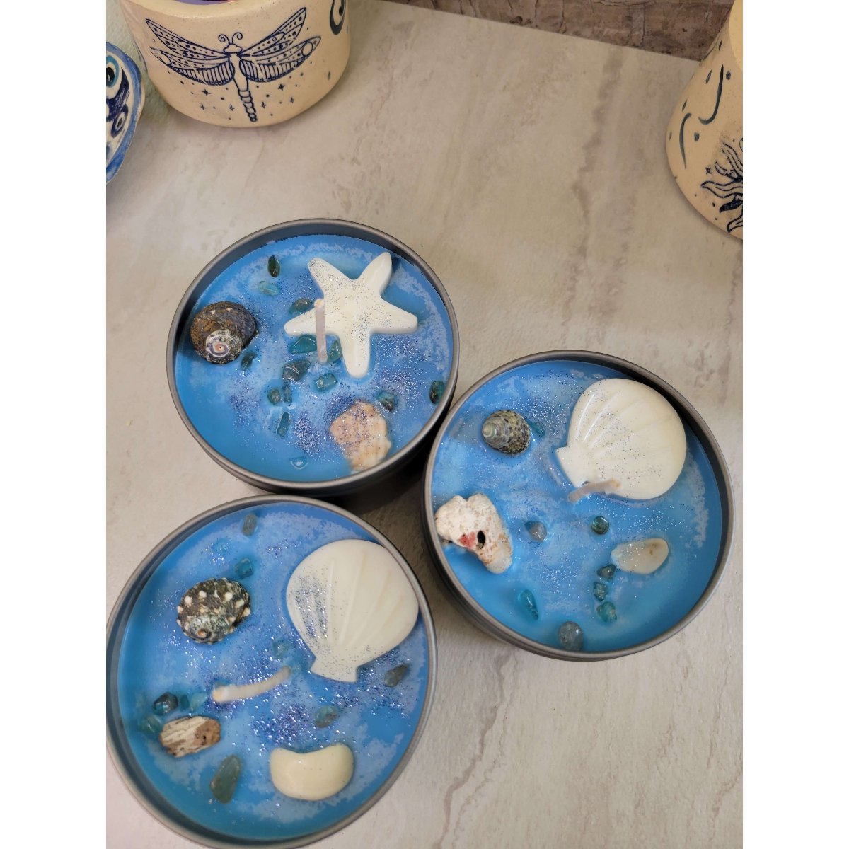 Sea Breeze Candle Tropical Breeze Sea Candle Candle 8 oz -Candles