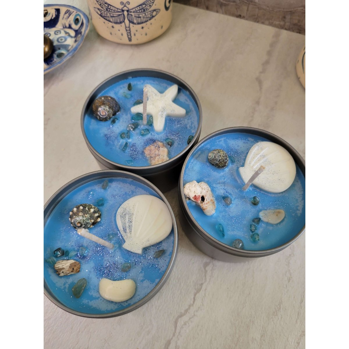 Sea Breeze Candle Tropical Breeze Sea Candle Candle 8 oz -Candles