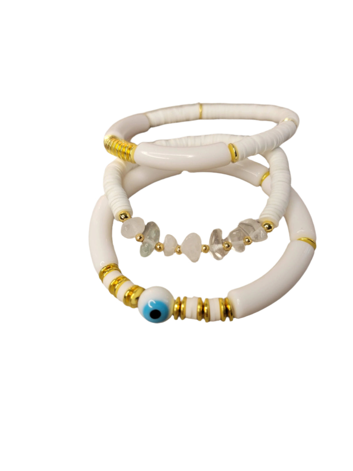 Evil Eye Beads Bracelet